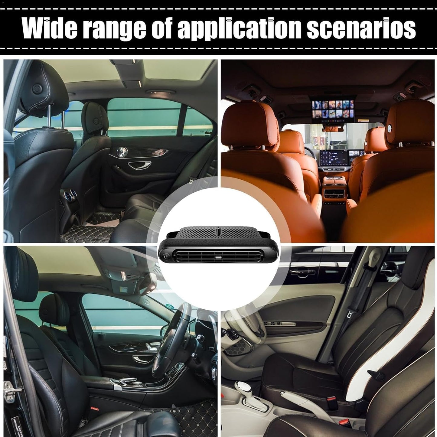 BreezyRide™ 車用シート冷却ファン